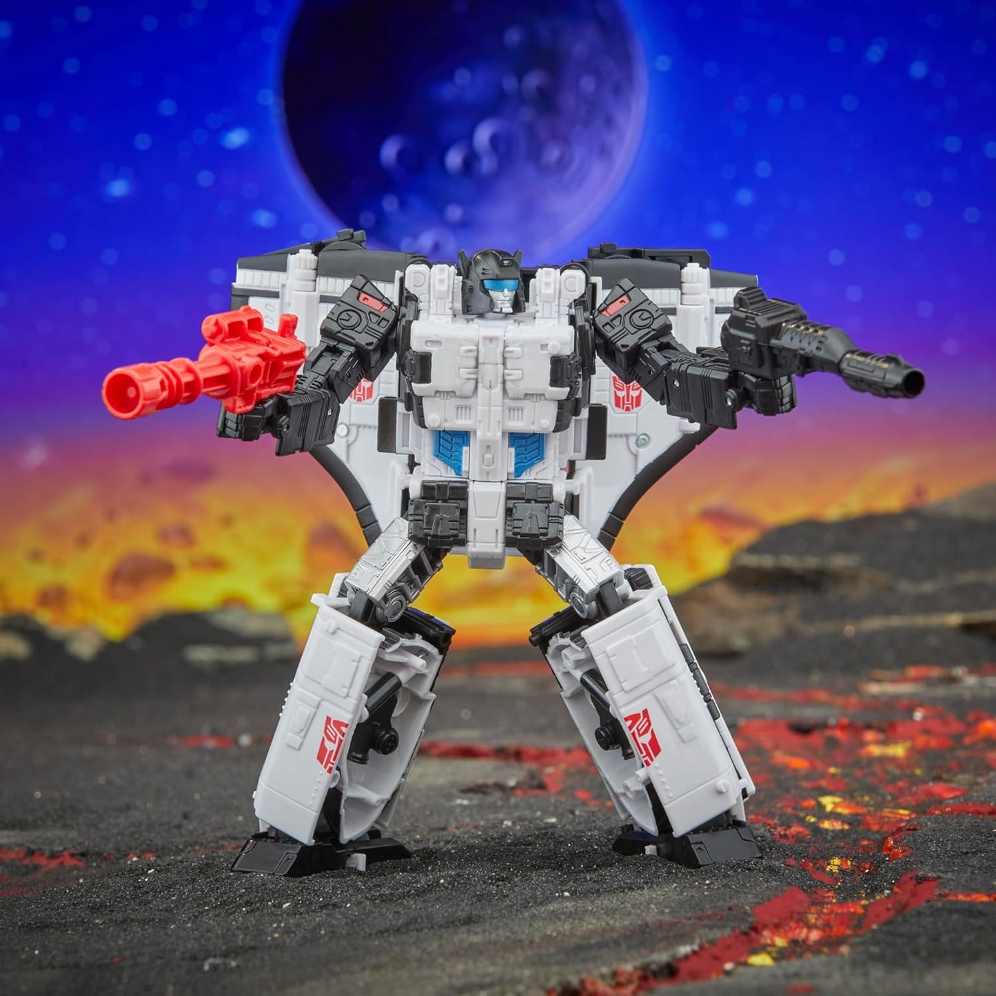 Figura de ação Transformers Legacy United Leader Class Galaxy Shuttle