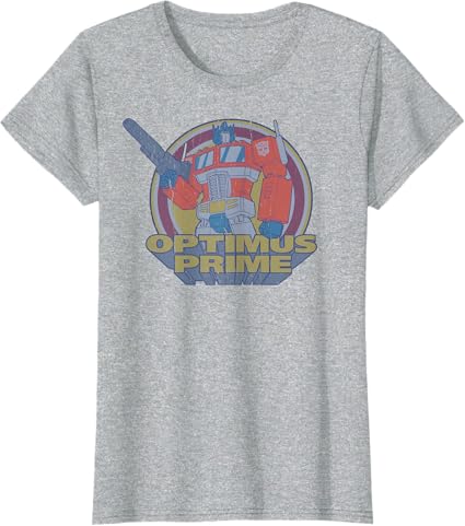 T-shirt Transformers Optimus Prime Retro Portrait