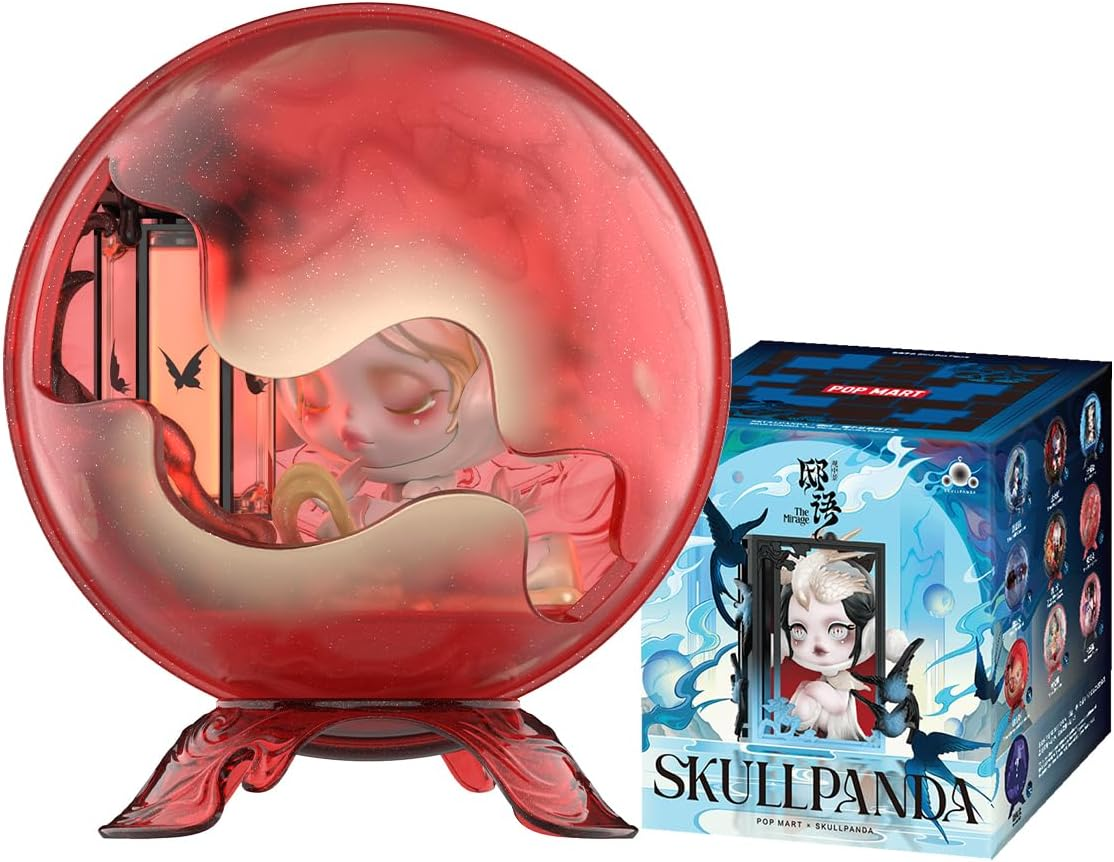 POP MART SKULLPANDA x HAMCUS 1/6 Figura de ação Design Premium Presentes para Mulheres Figura de ação de brinquedo de arte chique colecionável favorita dos fãs