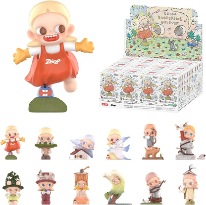 POP MART Zsiga Take It Slow Series Figuras 1 Caixa Articulada Personagem Design Premium Presentes para Mulheres Brinquedo Colecionável Favorito dos Fãs Figura de Ação de Brinquedo