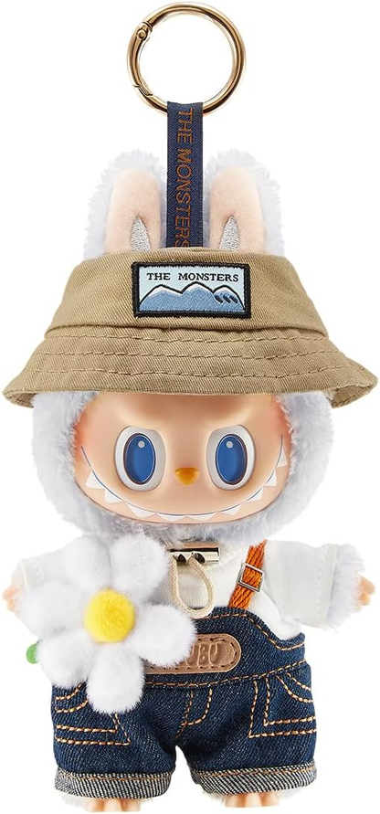 POP MART THE MONSTERS Conjunto quase oculto completo 1 peça 2,5 polegadas Personagem articulada Design premium Presentes para mulheres Figura de ação de brinquedo de arte chique favorita dos fãs