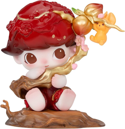 POP MART DIMOO WORLD X DISNEY Series-Mickey Bolsa de Peluche em Vinil 1 Caixa Personagem Articulado Design Premium Presentes Fã-Favorito Brinquedo Colecionável Figura de Acção de Brinquedo de Arte