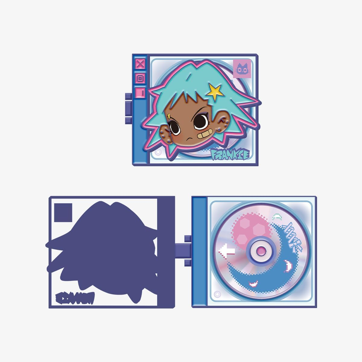 POP MART Lil Peach Riot: Carregando! Série de bonecos, 1 caixa, design premium, presente para mulheres, boneco de ação colecionável chique e favorito dos fãs