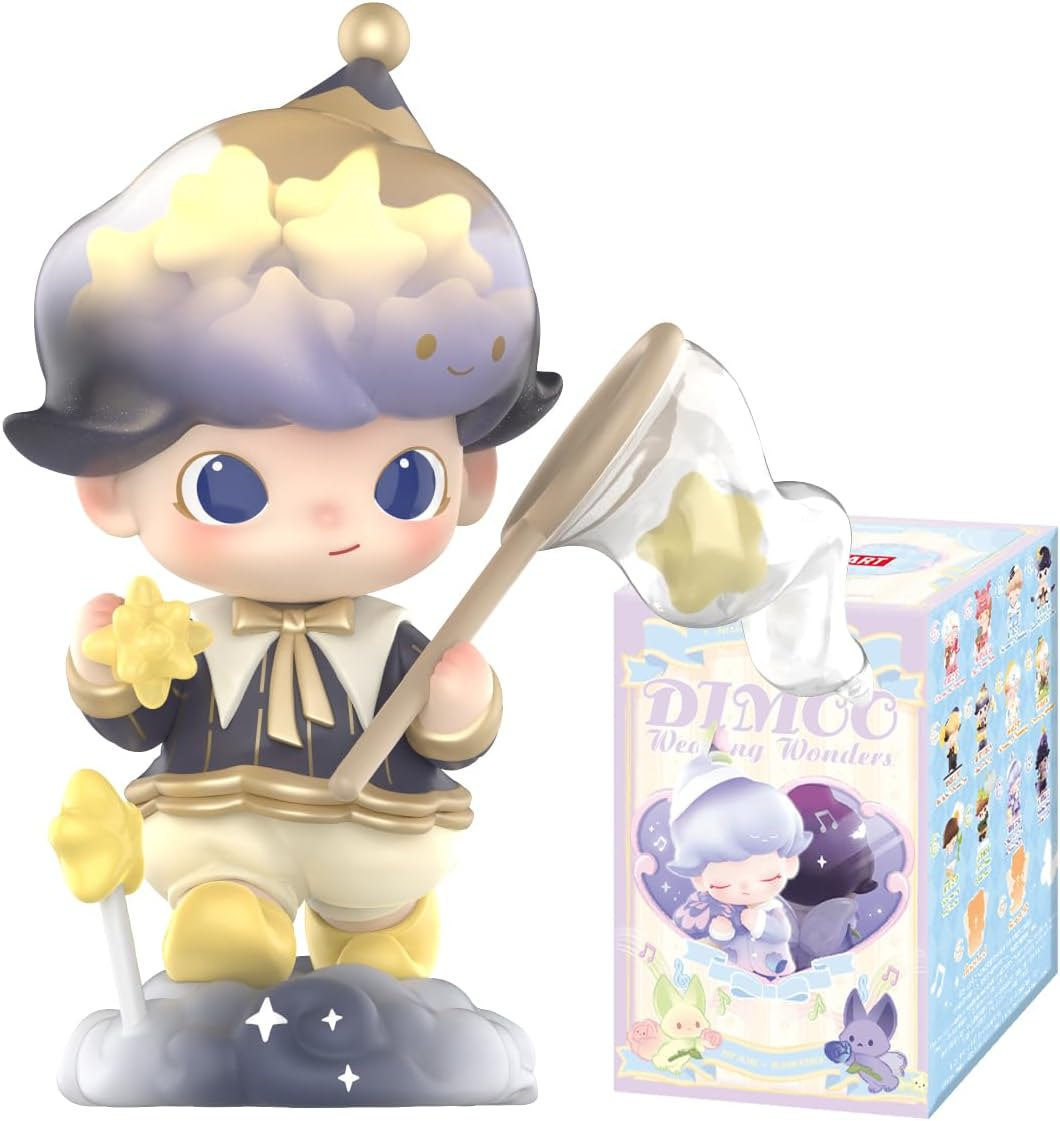 POP MART DIMOO WORLD X DISNEY Series-Mickey Bolsa de Peluche em Vinil 1 Caixa Personagem Articulado Design Premium Presentes Fã-Favorito Brinquedo Colecionável Figura de Acção de Brinquedo de Arte