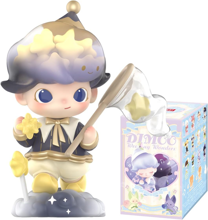 POP MART DIMOO WORLD X DISNEY Series-Mickey Bolsa de Peluche em Vinil 1 Caixa Personagem Articulado Design Premium Presentes Fã-Favorito Brinquedo Colecionável Figura de Acção de Brinquedo de Arte