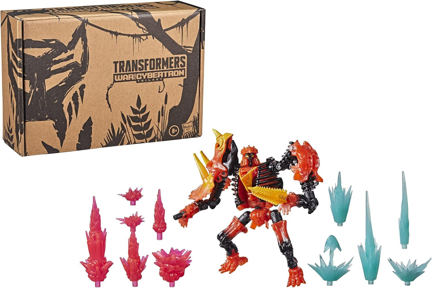 Transformers Generations War for Cybertron Classe Luxo - WFC-K39 Tricranius - Beast Power Fire Blasts Collection
