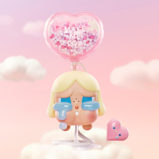 POP MART CRYBABY CHEER UP, BABY! SERIES - Bonecos de peluche da série 1 caixa de 2,5 polegadas, bonecos de ação articulados, design premium, presentes para fãs - brinquedo colecionável favorito