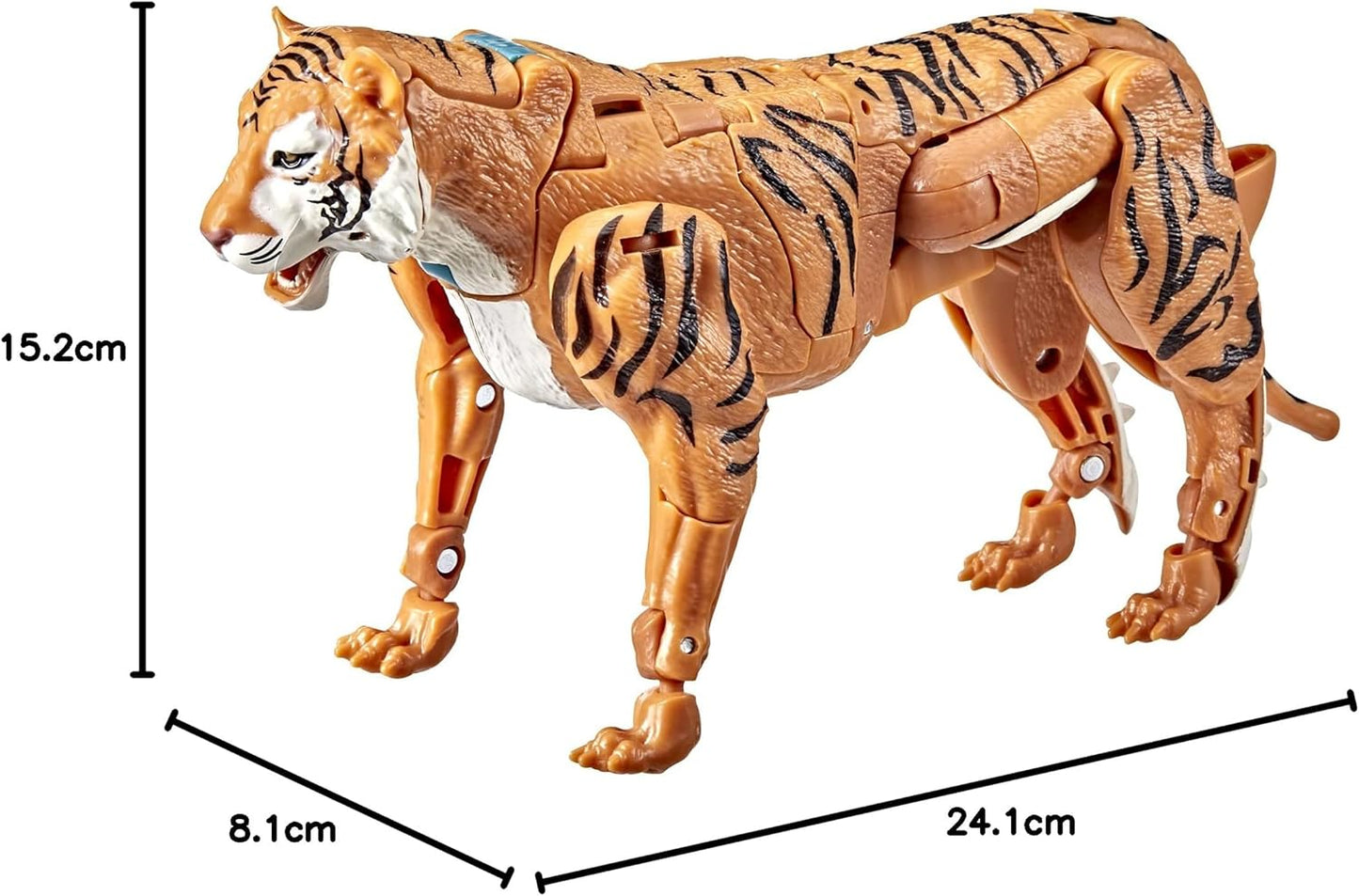 Transformers Generations War for Cybertron Golden Disk Collection Capítulo 3, Tigatron Mutante, para maiores de 8 anos, 18 cm (Exclusivo Amazon)