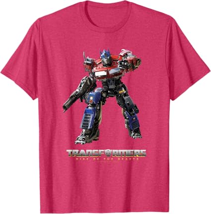 T-shirt de corpo inteiro Transformers: A Ascensão das Feras Optimus Prime