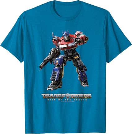 T-shirt de corpo inteiro Transformers: A Ascensão das Feras Optimus Prime