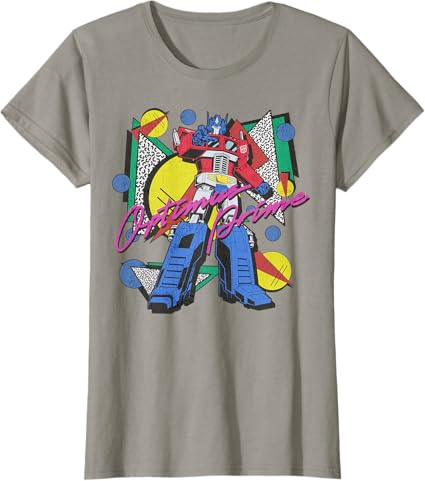 Transformers Retro Optimus Prime 80's Print T-Shirt