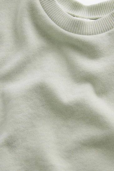 |BabyBoy| Macacão De Bebê Aconchegante Verde Menta com Camisa De Suor e Bolha