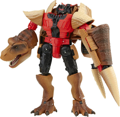 Transformers Generations Collaborative: Jurassic Park Mash-Up, Tyrannocon Rex e Autobot JP93, para maiores de 8 anos.