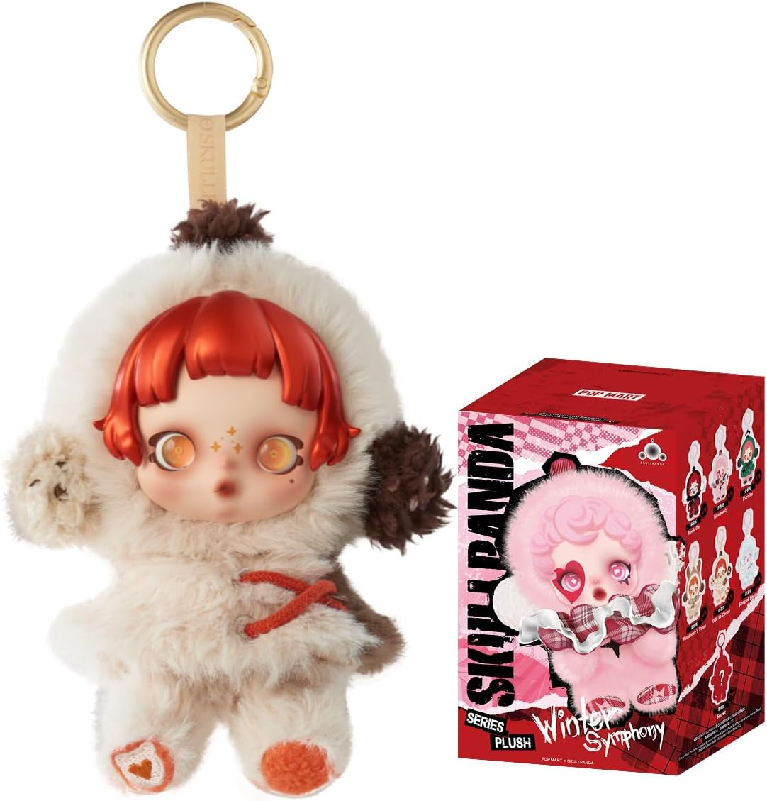 POP MART SKULLPANDA x HAMCUS 1/6 Figura de ação Design Premium Presentes para Mulheres Figura de ação de brinquedo de arte chique colecionável favorita dos fãs