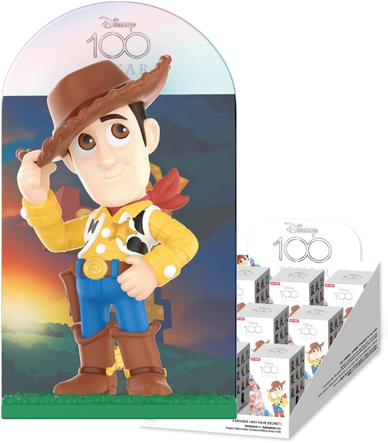 POP MART Pixar Alien Party Games Série de Personagens Colecionáveis 1 Caixa 2,5 polegadas Personagem Articulado Design Premium presentes para mulheres Brinquedo Colecionável Favorito dos Fãs Figura de Ação de Brinquedo de Arte