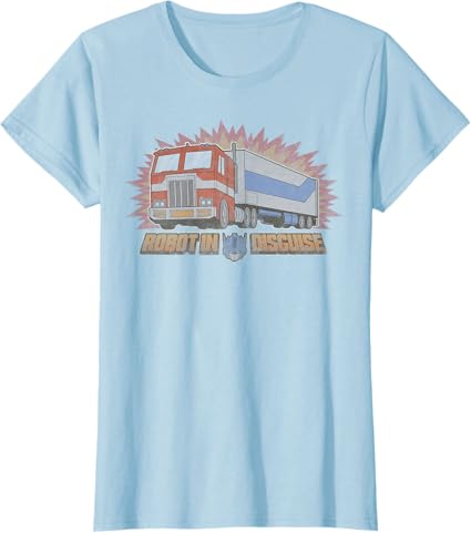 T-Shirt Transformers Optimus Prime Robot Disfarçado