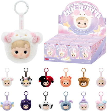 POP MART HACIPUPU HACIPUPU Uma Noite de Fantasia Série Figuras Conjunto Completo Design Premium Presentes para Mulheres Fãs-Favorito Colecionável Chic Art Toy Figura de Ação