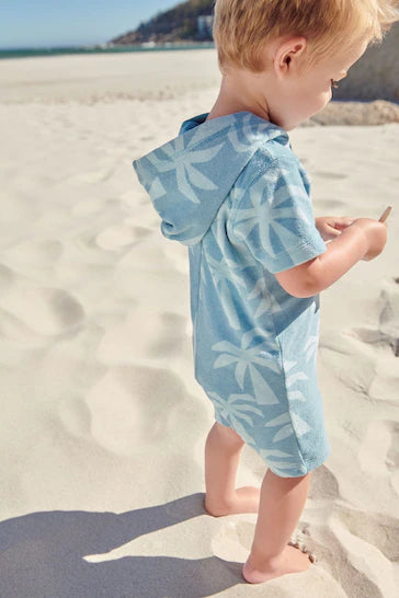 |Boy| Toalha Multifuncional - Azul (3 meses a 7 anos)