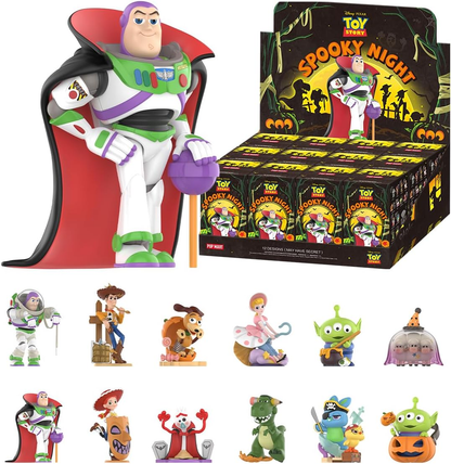 POP MART Pixar Alien Party Games Série de Personagens Colecionáveis 1 Caixa 2,5 polegadas Personagem Articulado Design Premium presentes para mulheres Brinquedo Colecionável Favorito dos Fãs Figura de Ação de Brinquedo de Arte