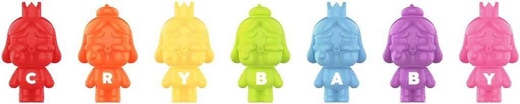 POP MART CRYBABY CHEER UP, BABY! SERIES - Bonecos de peluche da série 1 caixa de 2,5 polegadas, bonecos de ação articulados, design premium, presentes para fãs - brinquedo colecionável favorito