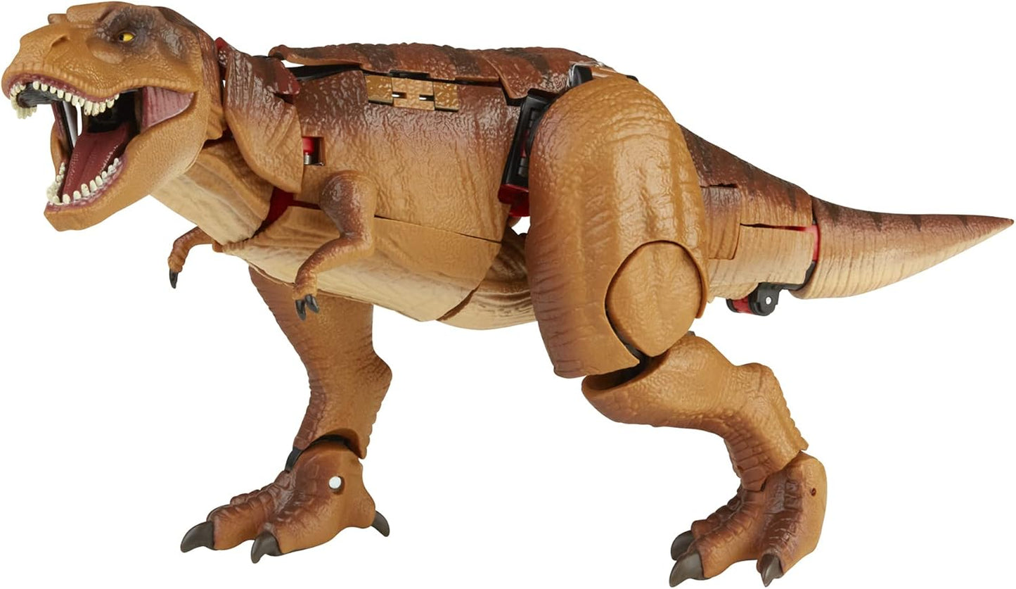 Transformers Generations Collaborative: Jurassic Park Mash-Up, Tyrannocon Rex e Autobot JP93, para maiores de 8 anos.