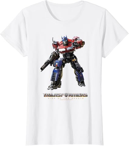 T-shirt de corpo inteiro Transformers: A Ascensão das Feras Optimus Prime