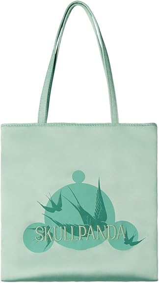 POP MART SKULLPANDA Bolsa de pelúcia fofa Bolsa de ombro para meninas Mulheres Crianças Presentes