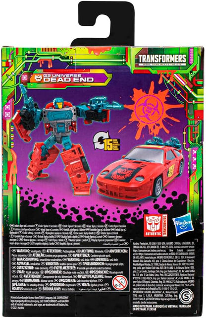 Figura de ação Transformers Generations Legacy Evolution Deluxe Class G2 Universe Dead End 14 cm