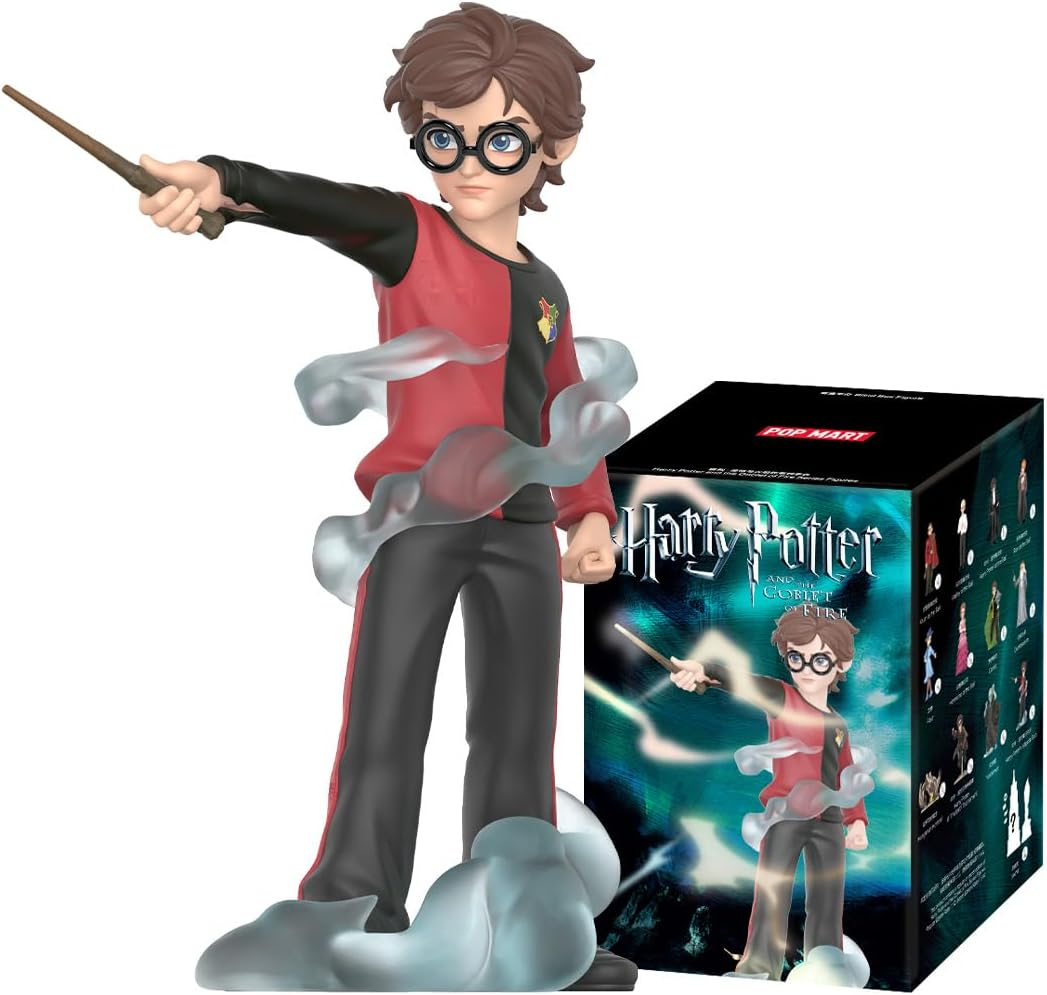 POP MART Harry Potter e o Cálice de Fogo Série Figuras 1PC Acessórios Decorativos, Presente