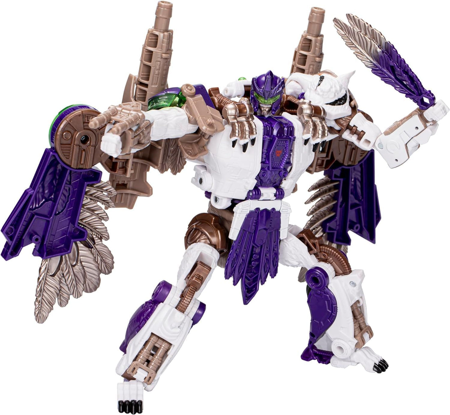 Figura de ação Tigerhawk da classe Leader da classe Beast Wars do universo Transformers Legacy United.