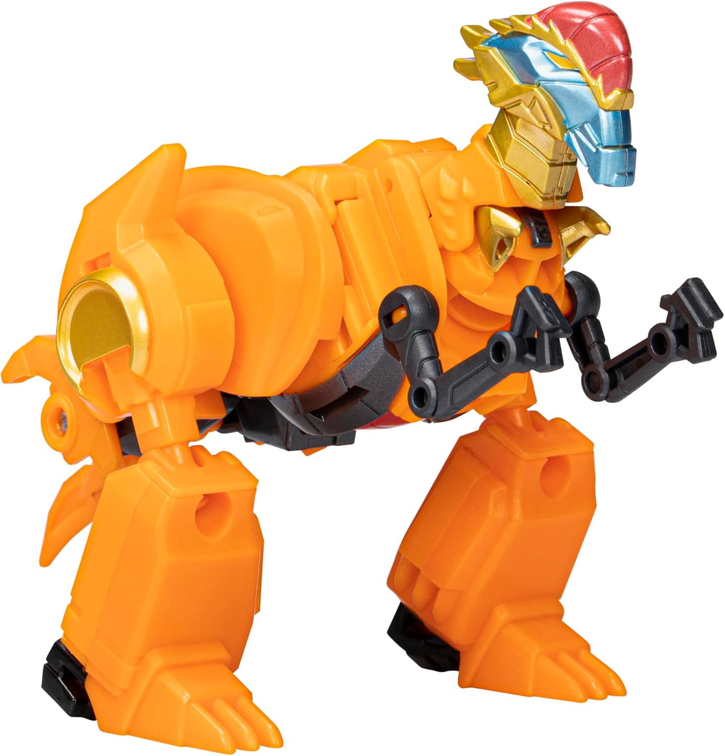 Transformers EarthSpark Warrior Class Terran Jawbreaker Action Figure, 5 polegadas, Brinquedo Robô para Crianças a partir dos 6 Anos