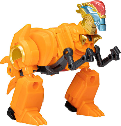 Transformers EarthSpark Warrior Class Terran Jawbreaker Action Figure, 5 polegadas, Brinquedo Robô para Crianças a partir dos 6 Anos