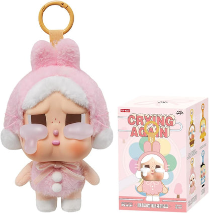 POP MART CRYBABY CHEER UP, BABY! SERIES - Bonecos de peluche da série 1 caixa de 2,5 polegadas, bonecos de ação articulados, design premium, presentes para fãs - brinquedo colecionável favorito