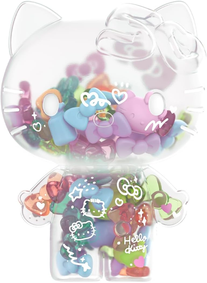 Bonecos da série POP MART Hello Kitty 50º aniversário, 1 peça, design premium, presentes para mulheres, boneco de ação colecionável favorito dos fãs