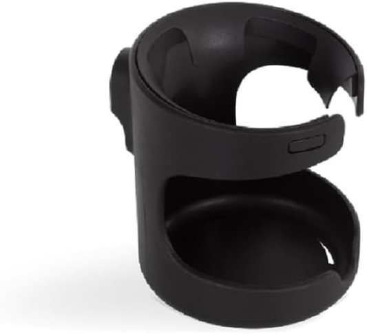 Silver Cross | Suporte para copos Dune/Reef | Suporte para copos para carrinho de bebé | Acessórios para carrinhos de bebé | Porta Bebidas | Preto