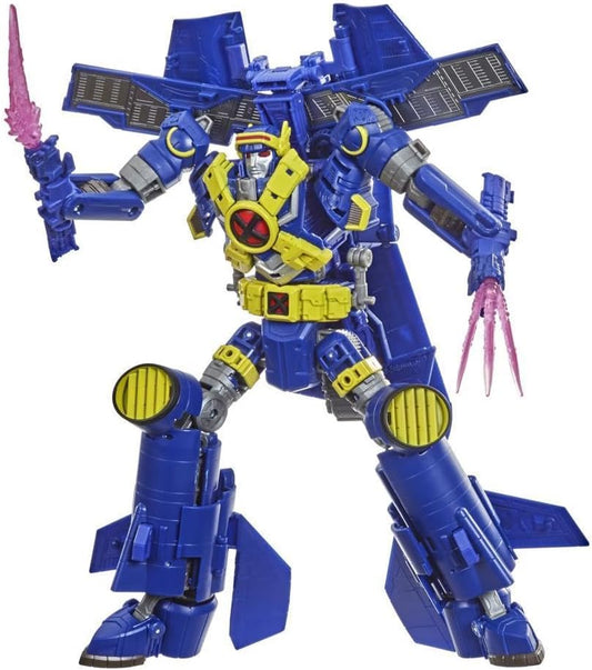 Transformers Generations – Colaborativo: Marvel Comics X-Men Mash-Up, Ultimate X-Spanse – A partir dos 8 anos, Classe Líder de 21,5 cm, F0484