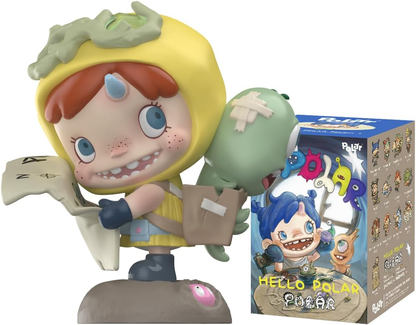 POP MART POLAR - Bonecos da série HELLO POLAR, temporada 1, 1 caixa, design premium, presentes para mulheres, boneco de ação colecionável e chique favorito dos fãs