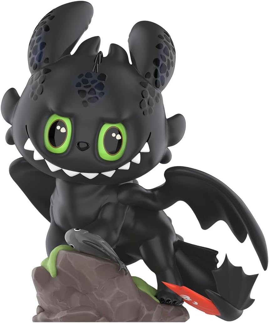 POP MART THE MONSTERS Como Treinar o Seu Dragão Estatueta Pingente Articulada Personagem Design Premium Presentes para Mulheres Brinquedo Colecionável Favorito dos Fãs Figura de Ação de Brinquedo