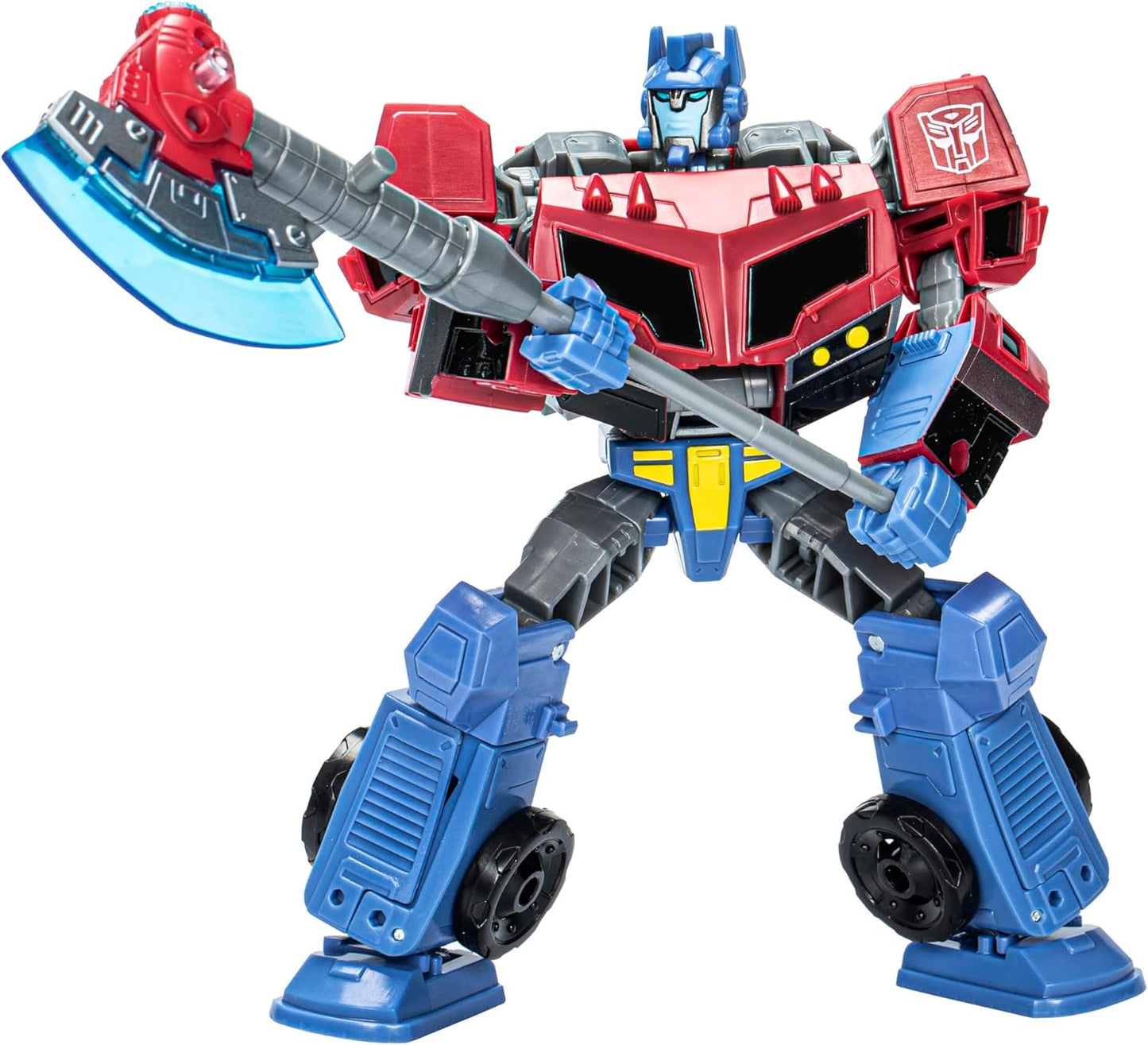 Figura de ação Optimus Prime da classe Voyager do Universo Animado de Transformers Legacy United