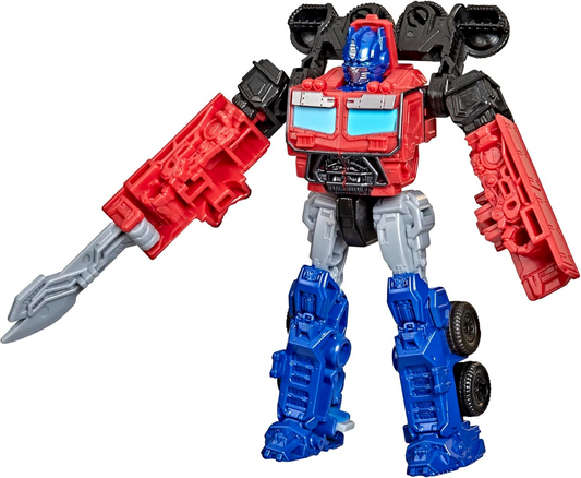 Transformers: Rise of the Beasts Film, Beast Alliance, Battle Changers Optimus Prime Action Figure – 6 and Up, 11 cm