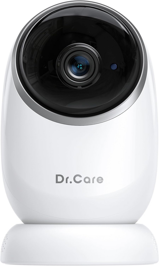Dr.Care Add-on Baby Camera NovaView/VAVA Baby Monitor, Visão noturna, Tempo real/VOX, Zoom 2X/4X, Pan & Tilt, 1000 pés