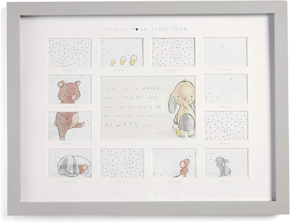 Moldura para fotos Mamas & Papas M&P 1º ano - Sempre te amarei