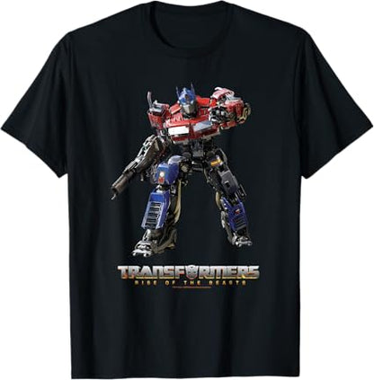 T-shirt de corpo inteiro Transformers: A Ascensão das Feras Optimus Prime