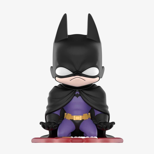 POP MART DC Gotham City Series Figuras 3 Caixas 2,5 polegadas Personagem Articulado Design Premium presentes para mulheres Caixa surpresa favorita dos fãs Brinquedo colecionável Brinquedo de arte Figura de ação