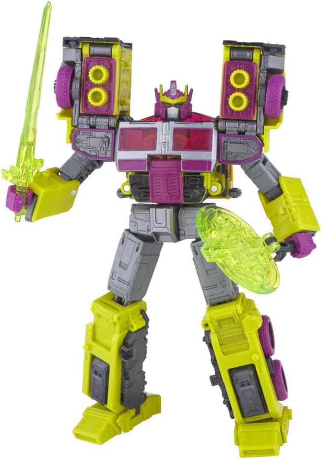 Figura de ação Transformers Generations Legacy Evolution Leader Class G2 Universe Toxitron 18 cm