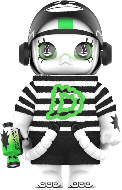 POP MART MEGA SPACE MOLLY 400% LALA COMPANY-DURIAN MAN Personagem Design Premium Presentes para Mulheres Brinquedo Colecionável Favorito dos Fãs Figura de Ação de Brinquedo de Arte