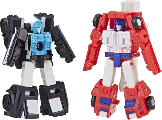 Transformers Generations War for Cybertron: Siege Micromaster WFC-S19 Autobot Rescue Patrol - Pack de 2 figuras de acção - Adultos e crianças a partir dos 8 anos, 3,8 cm (1,5")