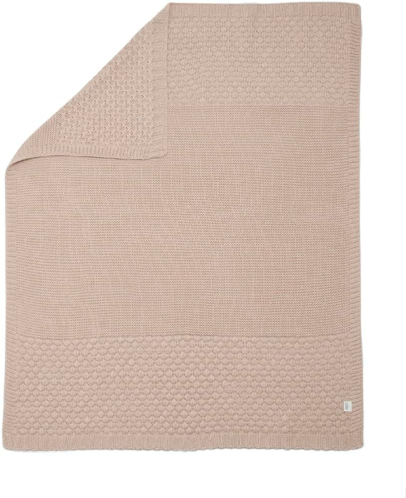 Manta de malha pequena Mamas & Papas, rosa chiclete