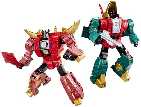 Transformers Generations Selects Age of the Primes Leader Class G2 Universe Dinobot Slug e Dinobot Snarl - Figuras de Acção Transformáveis, 8+