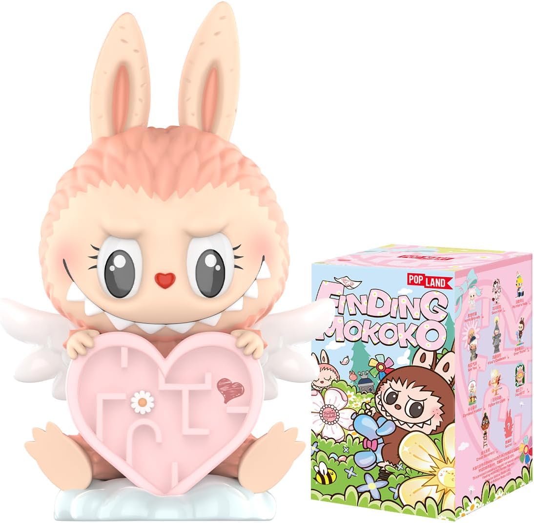 POP MART Finding MOKOKO Series Figuras 1 Caixa Design Premium Presentes para Mulheres Fã-Favorito Colecionável Chic Art Toy Figura de Ação